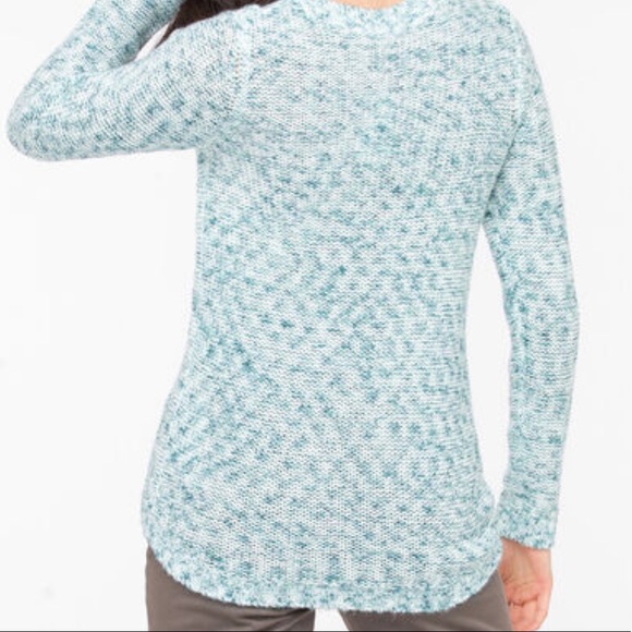 SCOOP NECK CABLE KNIT - Picture 2 of 5